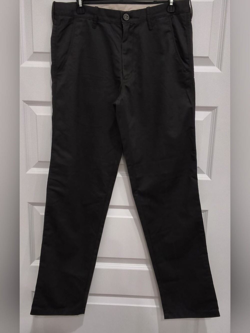 Men's Black Slim Fit Chinos- Size 32x32